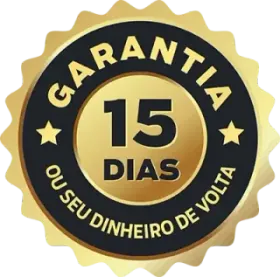Selo de Garantia Incondicional de 15 Dias